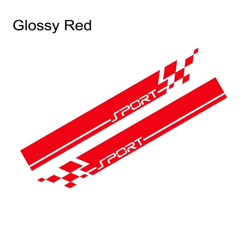 Auto Seitenstreifen Aufkleber Sport Racing Sticker Vinyl Aufkleber Grafiken Dekoration Tuning Zubehör für Toyota Yaris Cross GR Hybrid