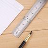 15-50cm Stainless Steel Metal Straight Ruler Precision Double Sided Precision Measuring Tool Scale Metric Ruler Accessories