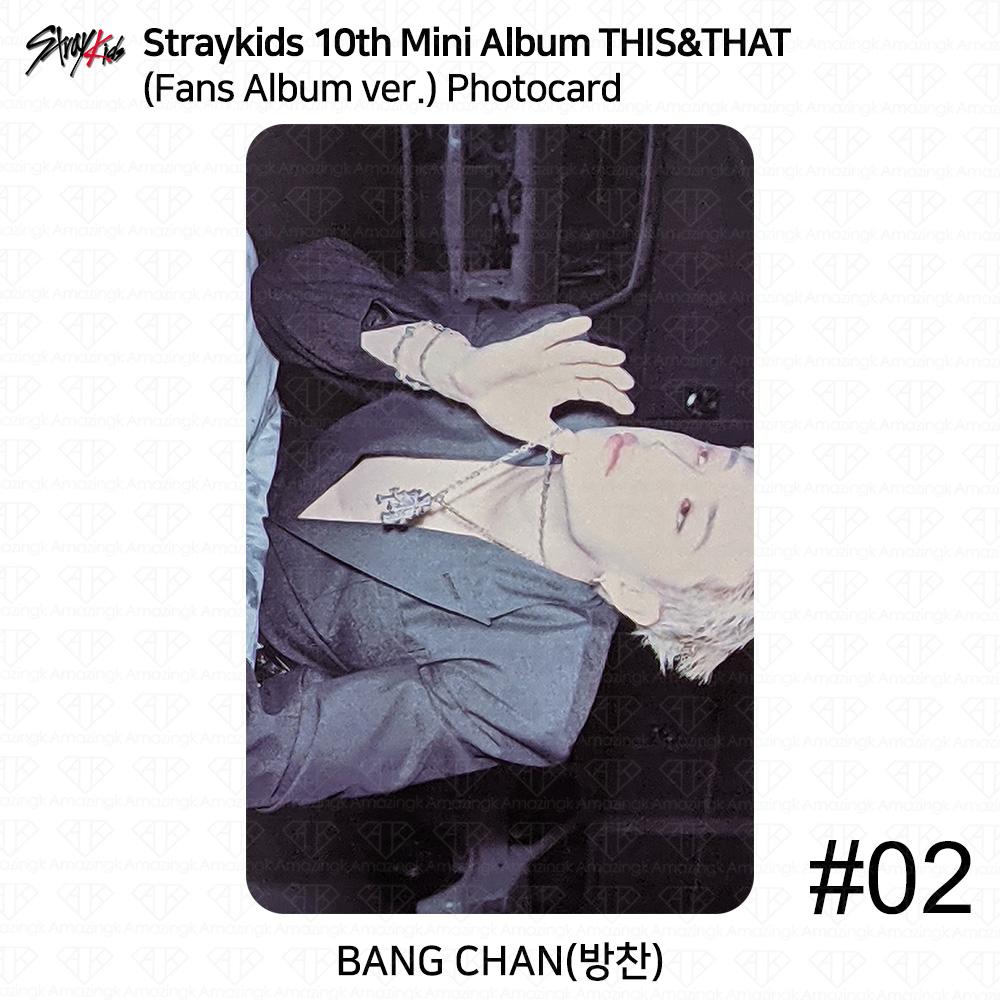 Stray Kids Il 10° Mini Album THIS&THAT Edizione Fan Album. Cartolina fotografica