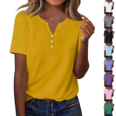 Women's Fashion Casual Short Sleeve Floral Print Top