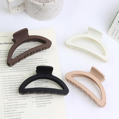 New Korean Style Hair Clip with Hollowed Out Back of the Head, Fashionable and Simple Grip, Shark Clip, Shower Clip, Hair Accessory