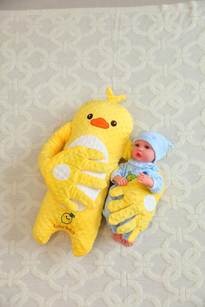 Baby Soothing Hand Hug Sleep Aid, Simulated Patting & Rocking for Anti-Startle, Infant Sleep Toy for Back & Belly Sleeping, Pacifier