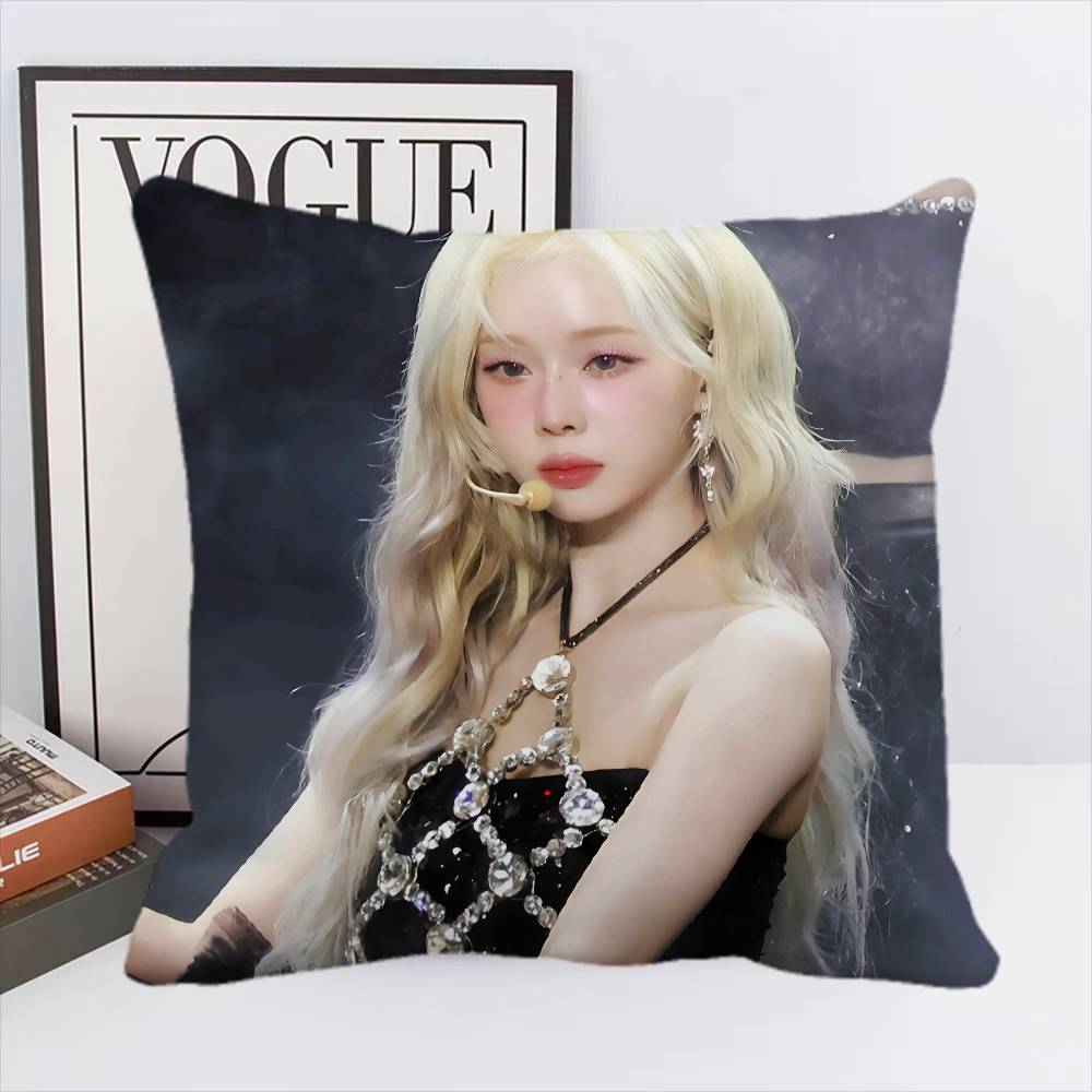 Winter Kpop Pillow Case Square Pillow Bedroom Sofa Leisure Comfort Cushion Car Living Room Home Decoration