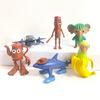 Anime 6 Peças/Conjunto Figura Tung Tung Sahur Boneco de Ação Embalado Kits de Boneca Coleção Modelo de PVC Brinquedo Atacado Presente de Aniversário Infantil
