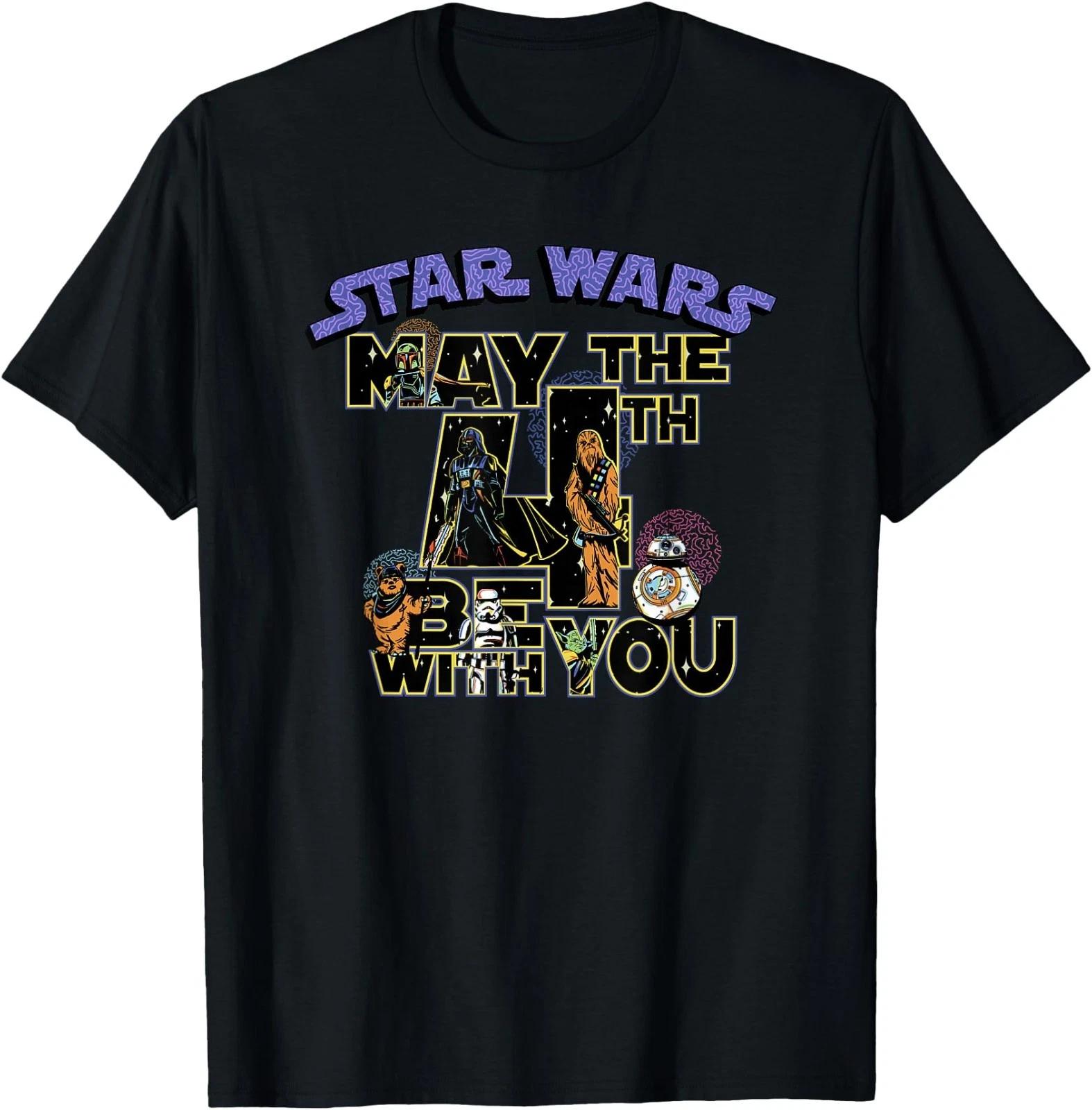 Star Wars Classic May The Fourth Be With You Collage T-Shirt 3XL
