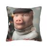 John Pork Is Calling Pillow Cover  Square Pillow Case Cushion Cover Novelty Graphic Pillowcases For Sofa Home Decorative
