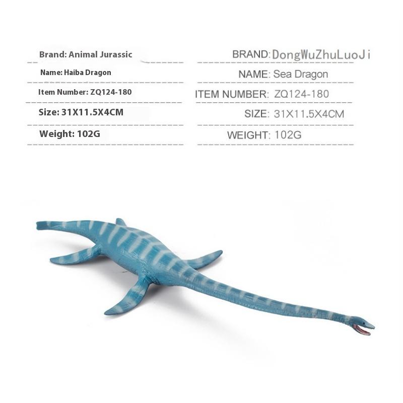 

Животное Древний Зверь Доисторическое Существо Модель Твердый Плезиозавр Глиодон Кронозавр Рука