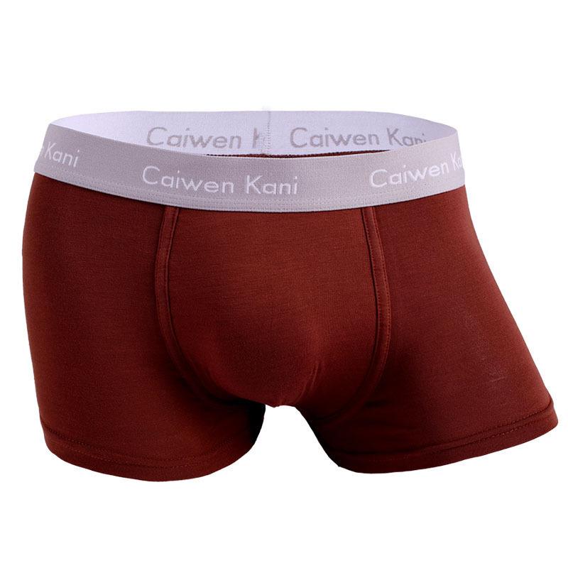 Herren-Boxershorts, atmungsaktiv, aus reiner Baumwolle und Modal, Four Corners Tide Graphene, dünne Jungen-Shorts, Geschenkbox