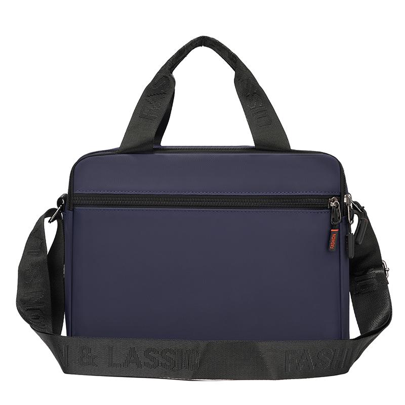 Multi-functional Outgoing Shoulder Bag Men's Commuter Portable Flat-panel Briefcase Business Crossbody Bag