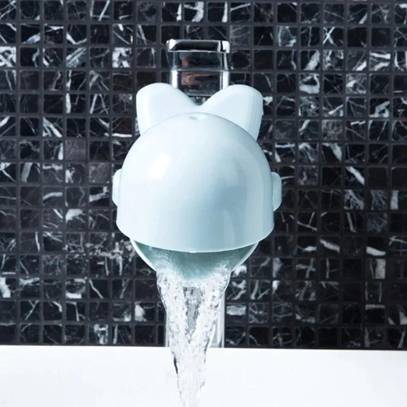 Bathroom Household Tools Lovely Whale Faucet Extender for Children Hand Washing Sink Accessories Kitchen Faucet Accessories