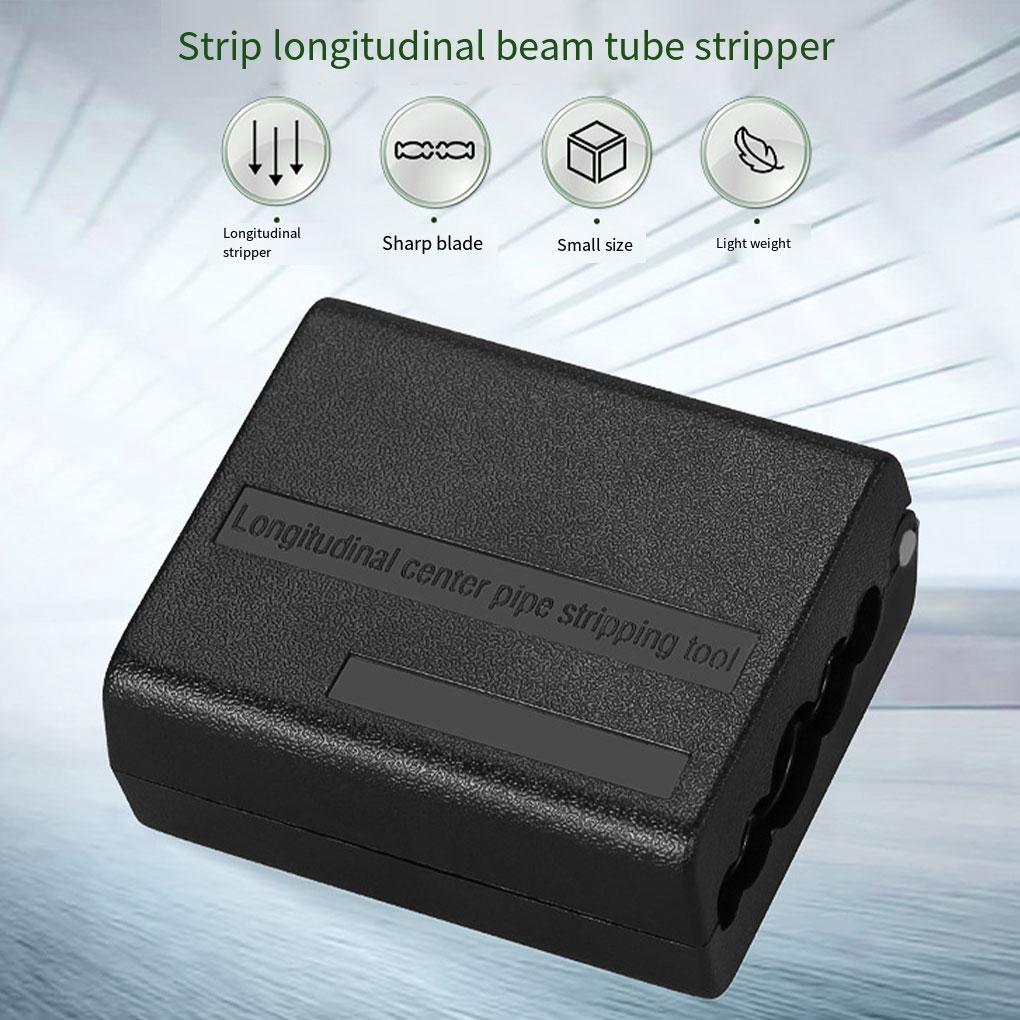 Longitudinal Beam Tube  Stripper4.5/6/7/8/11mm  Fiber Optical Cable Jacket Sheath Slitter Fiber Optical Loose Tube FTTH Tools