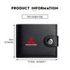 Cyakpr1 Retro Casual Men Wallets Small Card Holder Clutch For Mitsubishi Lancer ASX Pajero Mirage Attrage Xpander Outlander