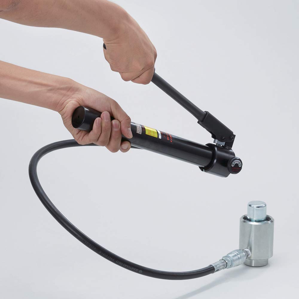 LOBTEX Stanzer Dickstahl mit Pumpe LP104BP (für Rohre)