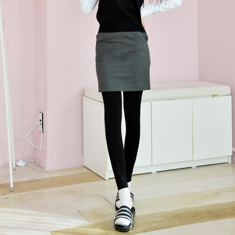 (Hairless) Long-looking ultra-fine fiber lining leggings free