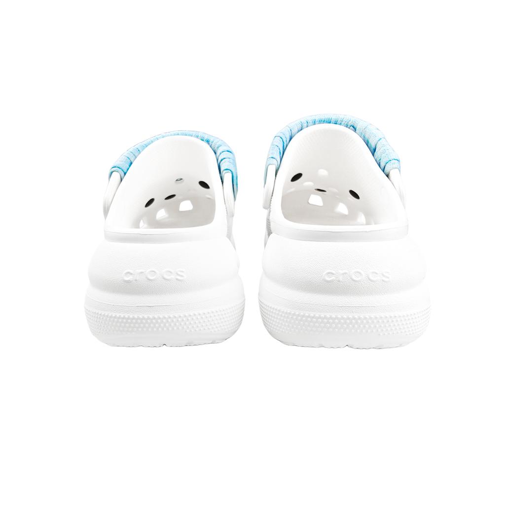 Crocs Crush Clog EVA Made in Eight Stones Heartbeating Moment Comfortable Versatile Simple Little Fresh Hole Shoes Unisex White