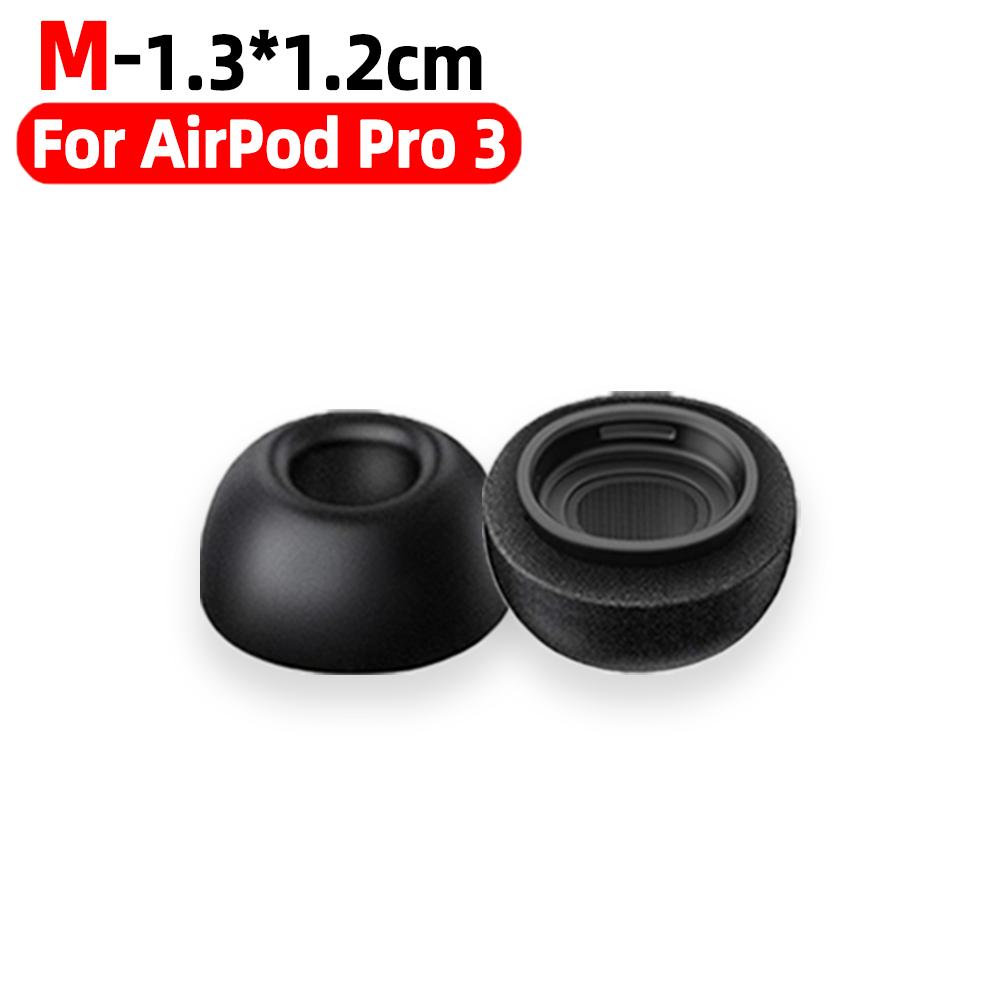 Memory-Schaum-Ohrstöpsel für AirPods Pro 3 Anti-Rutsch-Ohrstöpsel Weiches Schwamm-Ohrpolster Ersatz-Ohrhörer S/M/L für AirPods Pro3