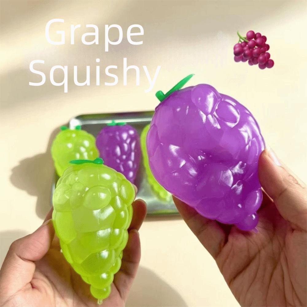 Shapeable Persimmon Squishy Toys Hand Relax Handmade Fidget Ball Coconut Oil Squishy Party Favors
