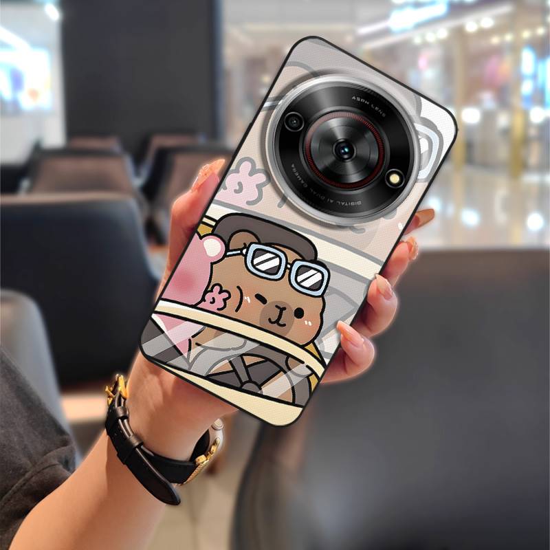Dirt-resistant Cartoon Phone Case For ZTE Blade A75 5G/Nubia Focus 5G/Calf 5G Phone Pouch Soft case Fashion Design Cute