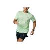 Adidas Crew Neck Solid Color Small Logo Pullover Short Sleeve T-Shirt Men Tops Light-Green IL7195