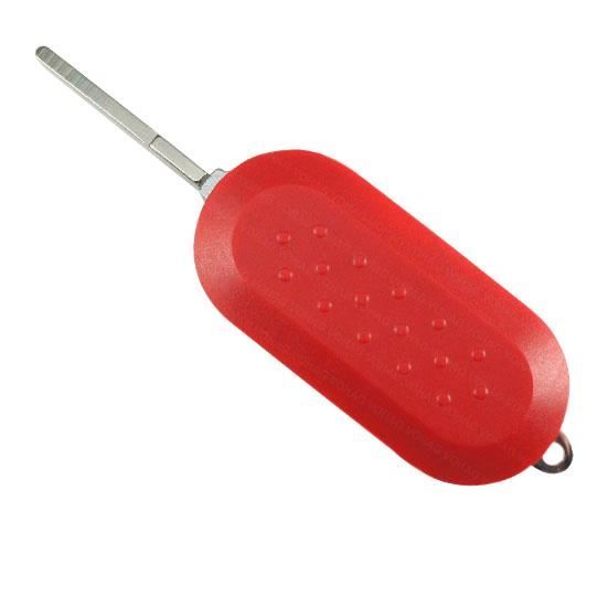 Plip Key Shell Compatible FIAT 500 Red