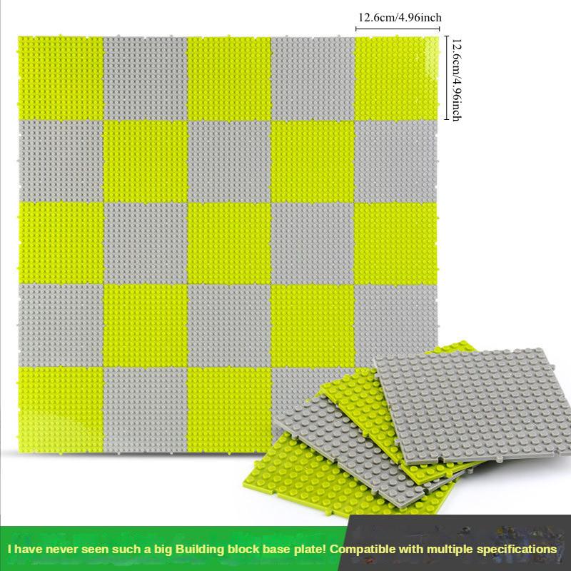 4pcs 16x16Dots Unlimit Splicing Constructing Block Base Plate DIY Classcial Bricks Baseplates Assembled Construction Entertaining Playthings