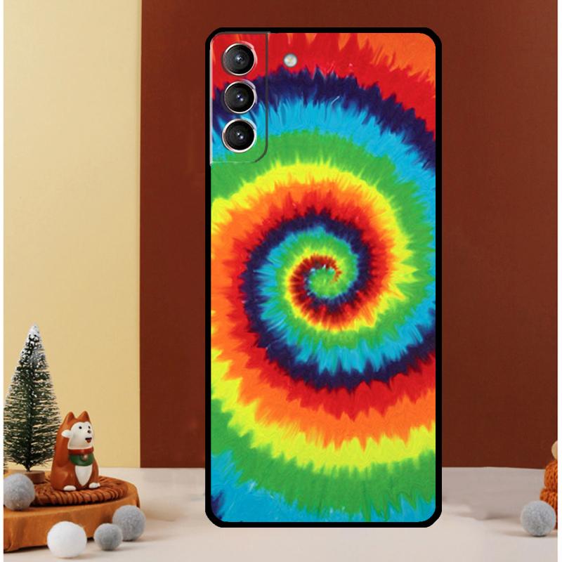 Tie Dye Trippy Hülle Für Samsung Galaxy S25 S26 Ultra S20 S21 S22 S23 S24 Ultra S10 Plus S25 FE Cover Funda