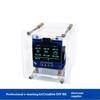 1 Set Wifi Digital Clock Esp8266 Mini Weather Clock Diy Soldering Kit Electronic Multifunctional Weather Station