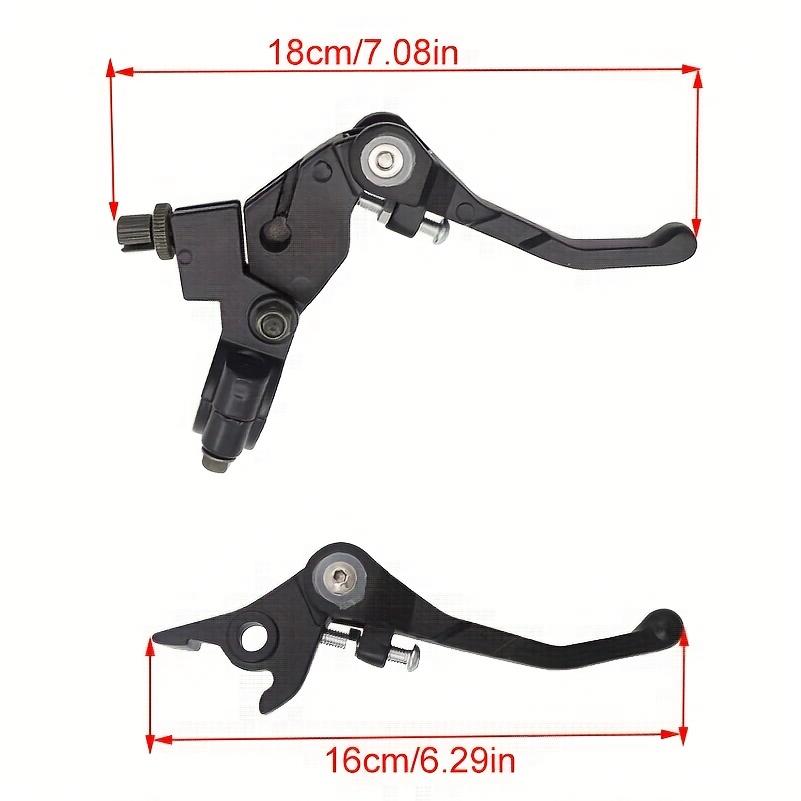 140cc 125cc 110cc Pit Dirt Bike Chrome Folding Clutch Brake Lever For 7/8" Handle Bar Fit For Atomik Dhz Orion Bosuer BSE