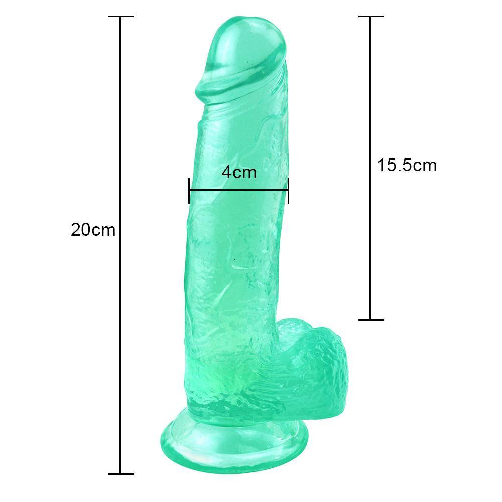 Realistické dildo RUNYU Soft Dick sexuální hračka s vyčnívajícími varlaty Perfektní anální dildo Velké sexuální hračky pro ženy