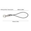 10/50pcs Lanyard Lariat Cords Lobster Clasp Rope Keychains Hooks Mobile Set Keyring Bag Accessories Key Ring