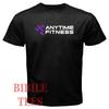 Anytime Fitness Gym Men's Black Size S To 5XL
