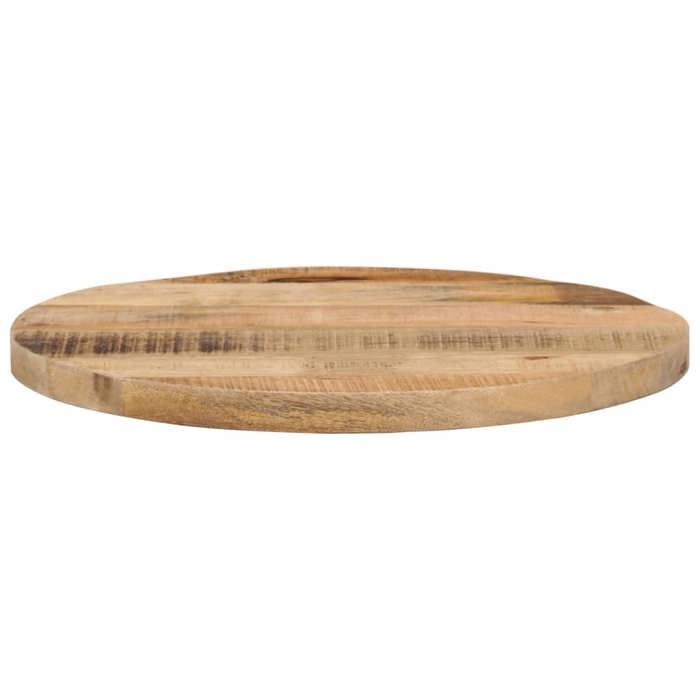 VidaXL Dessus de Table, Dessus de Table de Remplacement, Dessus de Rechange Salle à Manger, Ø 40x3,8 cm Rond Bois Massif de 370002