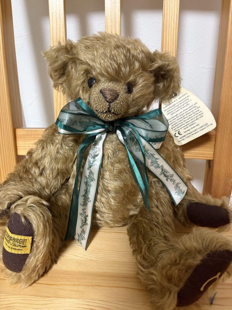 

[USED] Merrythought Teddy Bear, Vintage Stuffed Animal