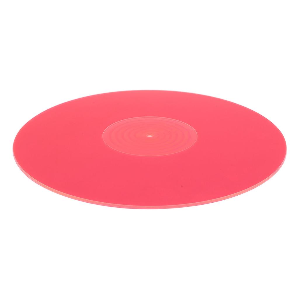 Record Turntable Pad Anti Static Acrylic Improve Sound Quality Professional Turntable Slipmat for 12 Inch Record