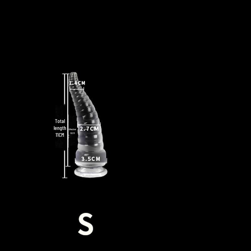 Translucent Tentacle Anal Plug – Alien-Inspired Beaded SM Sex Toy