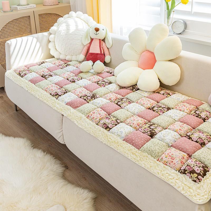 HOOPET Removable Dog Bed Cotton Sofa Cover for Large Dog Mat Winter Warm Cat Bed Pad Washable Dog Cushion Blanket Pet Supplies