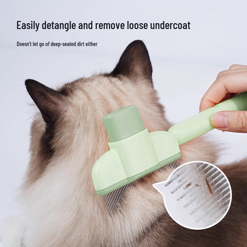 HELLOJOY Cat Deshedding and Detangling Comb Set