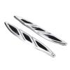 1 Pair Hood Engine Vent Grille Molding Trim 20811309 Stylish Look Hood Air Vent Trim Cover for Verano 2012 to 2016