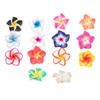 15mm Polymer Clay Plumeria Egg Flower Beads for DIY Bracelet and Necklace Jewelry Making