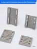 Robotic Arm Gantry Robot Synchronous Belt M8-25 Adjustable Tensioning Base Clamping Set (4-Piece)