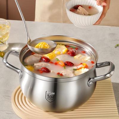 Yuanbao Stainless Steel Soup Pot