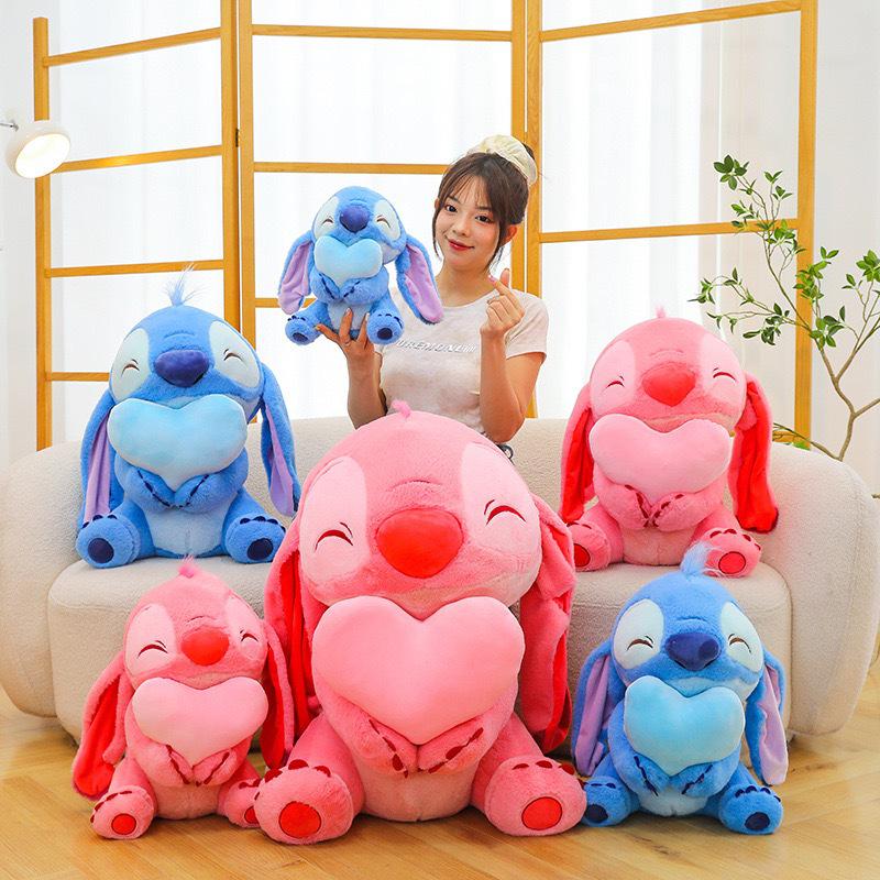 Heart Stitch Plush Toy - Pink Hug Doll