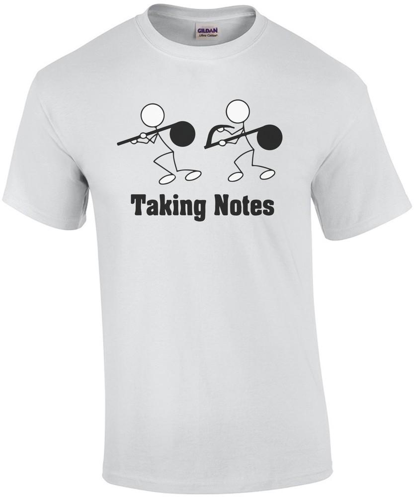 Taking Notes - Pun T-Shirt Unisex T-Shirt S