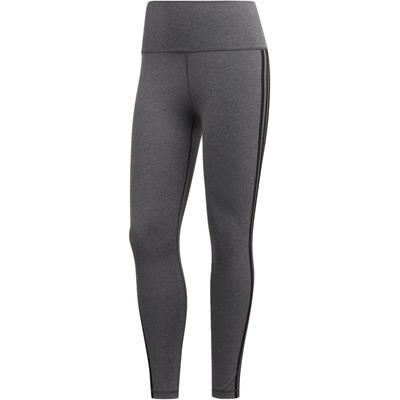 Believe This 2.0 Colanți 7/8 Design cu Blocuri de Culoare și Dungă Talie Înaltă Croială Mulată Pantaloni Sport Scurta Femei Partea de Jos Gri Melanj Închis GC7178