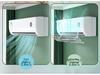 Retractable Wall-Mounted Transparent Air Conditioner Wind Deflector