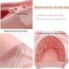 1 Pc Stand Cosmetic Bag for Women Clear Zipper Makeup Bag Travel Female Makeup Brush Holder Organizer Toiletry Bag