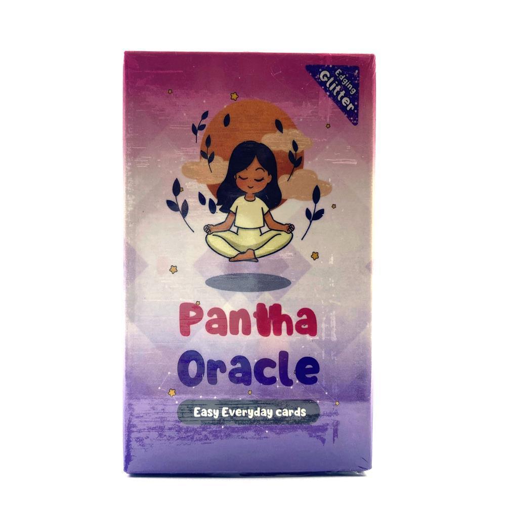 Pantha Oracle Cards Deck With Nonwoven Fabric Case For Tarot Enthusiasts