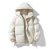 New Autumn and Winter Couple Clothes Men's Winter Jacket Korean Version of Hooded Plush Velvet Thickened Cotton Jacket