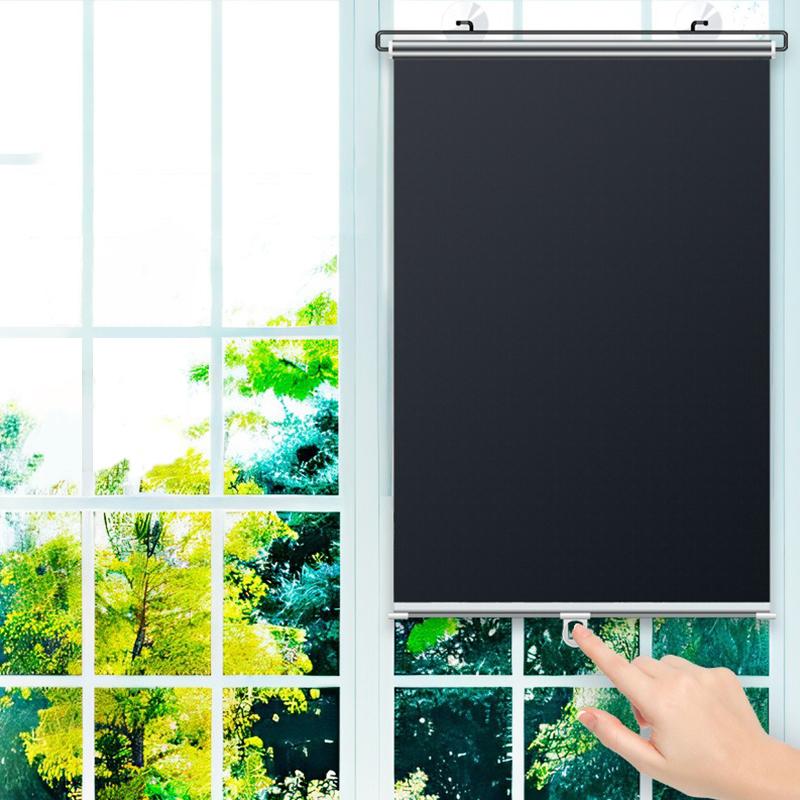 1PC Sunscreen Home Shading Roller Blinds Shade Sunshade Car Shading Curtains Easy To Install Multiple sizes