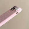 3D Cute Polka Dot Angel Wings Silicone Phone Case for IPhone 16 15 14 13 Pro Max 14 15 Plus Shockproof Cover for IPhone 16 Pro
